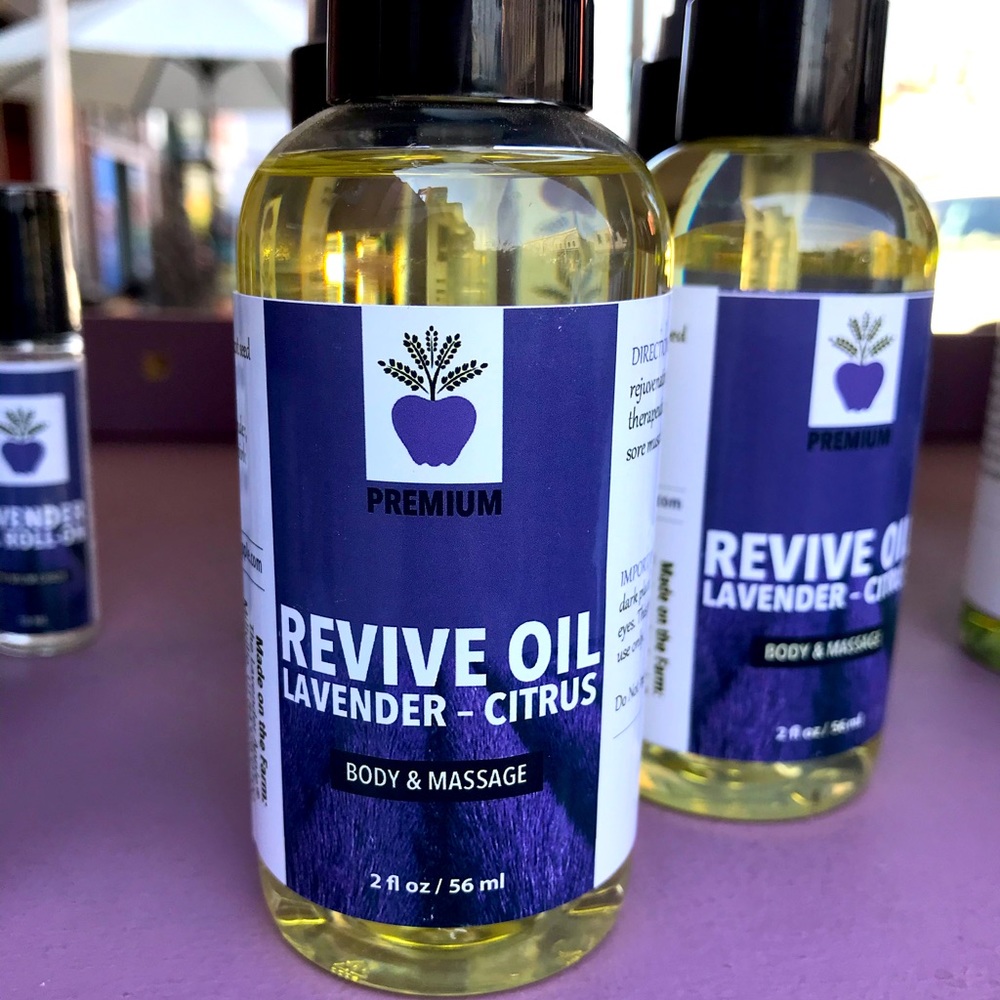COPY - Revive Massage oil Lavender Citrus